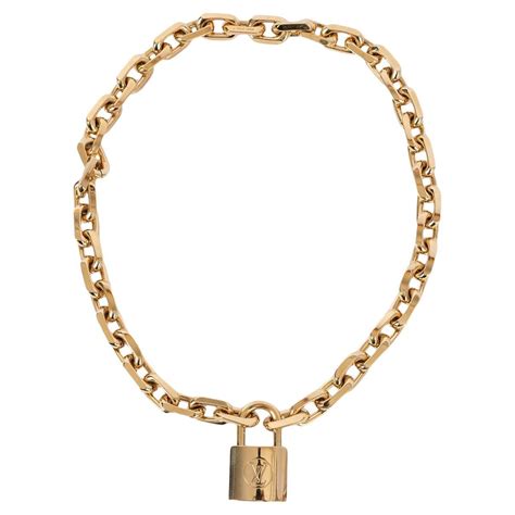 louis vuitton necklace cadenas
